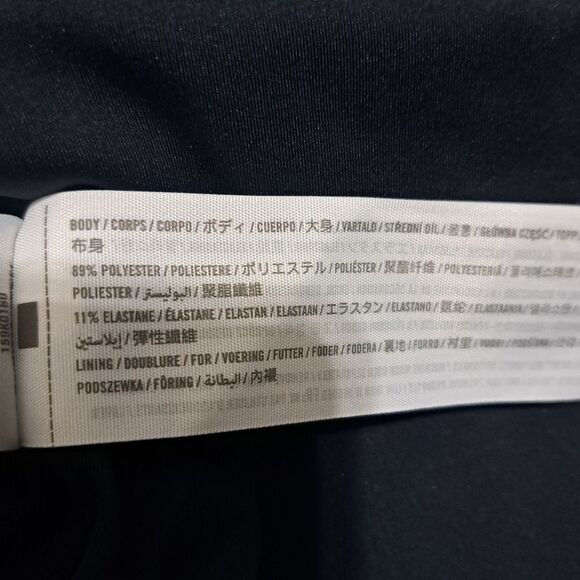 Abercrombie & Fitch Traveler Activewear Mini Dress Large Black - Picture 8 of 15